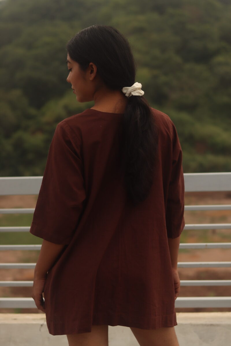 Khadi handembroidered tunic - Image 3